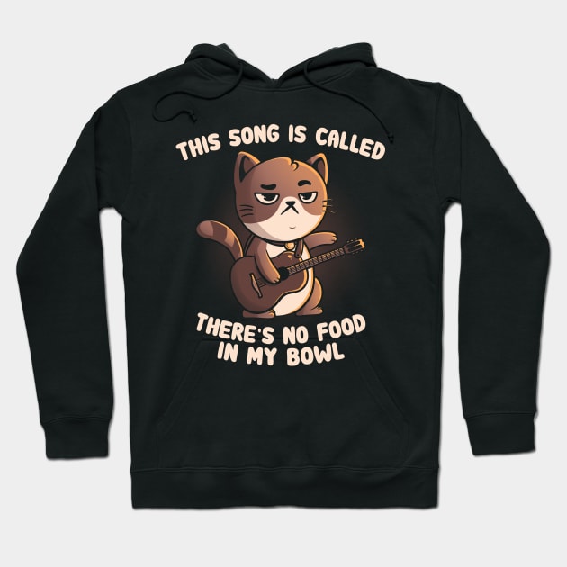 Cat Song Hoodie by eduely